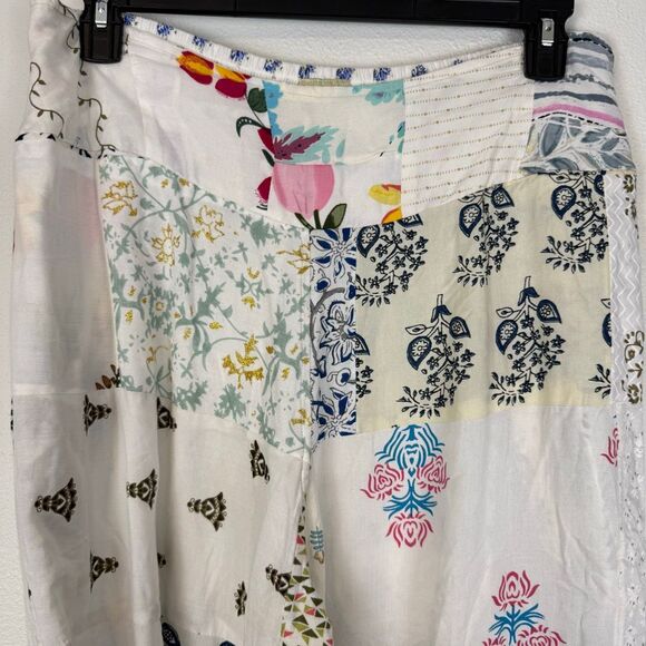 Jaded Gypsy Patchwork Bohemian Sunrise Pants Size L/XL - Picture 5 of 14